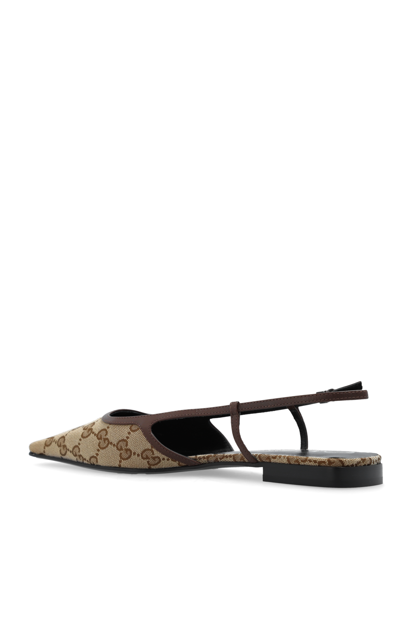 GUCCI モノグラム　スタッズ　ミュール　35サイズ Gucci Iconic Horsebit Silver 